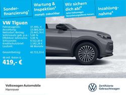 Delfingrau metallic Gebraucht 2025 VW Tiguan Goal SUV | 37.390 €