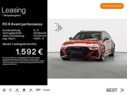 Rot Neu 2025 Audi RS6 Performance Kombi | 154.610 € (Fairer Preis)