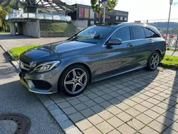 Grau Gebraucht 2017 Mercedes C220 AMG Kombi | 16.000 € (Fairer Preis)