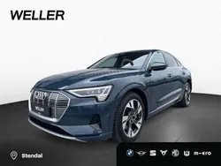 Blau Gebraucht 2021 Audi e-tron Sportback SUV | 26.850 € (Guter Preis)