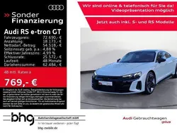 Suzukagrau metallic Gebraucht 2022 Audi RS e-tron GT Sport Limousine | 72.690 € (Superpreis)