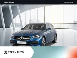 Blau Gebraucht 2024 Mercedes C300e Avantgarde Kombi | 40.980 € (Superpreis)