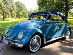 Blau Gebraucht 1961 VW Käfer Cabrio | 38.500 €
