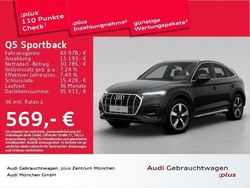 Mythosschwarz metallic Gebraucht 2024 Audi Q5 Sportback Ambiente SUV | 51.383 € (Fairer Preis)