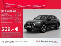 Mythosschwarz metallic Gebraucht 2024 Audi Q5 Sportback Ambiente SUV | 43.978 € (Superpreis)