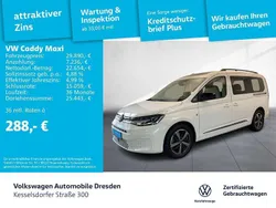 B4 candyweiß Gebraucht 2021 VW Caddy Life Van / Kleinbus | 29.890 € (Fairer Preis)