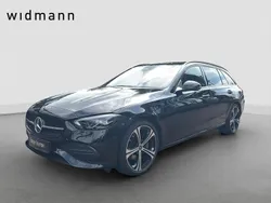Metalliclack obsidianschwarz Gebraucht 2023 Mercedes C220 Avantgarde Kombi | 33.850 € (Guter Preis)