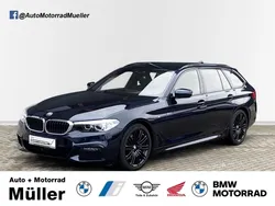 M carbonschwarz metallic Gebraucht 2019 BMW 530 M Sport Kombi | 38.270 € (Teuer)