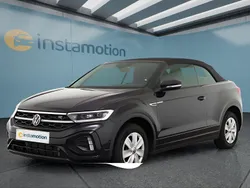 Schwarz Gebraucht 2024 VW T-Roc Cabriolet Cabrio | 38.349 € (Teuer)