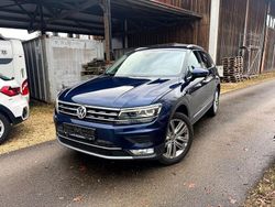 Blau Gebraucht 2017 VW Tiguan Highline SUV | 20.950 € (Guter Preis)
