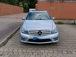 Silber Gebraucht 2013 Mercedes C200 AMG line Limousine | 12.000 € (Fairer Preis)
