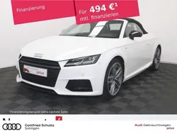 Weiß Gebraucht 2018 Audi TT Roadster S-Line Cabrio | 26.950 € (Fairer Preis)