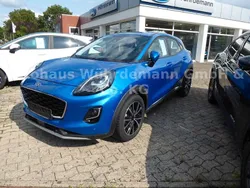 Dynamicblau metallic Gebraucht 2020 Ford Puma Titanium SUV | 16.390 € (Fairer Preis)