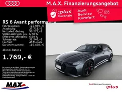 Daytonagrau perleffekt Gebraucht 2024 Audi RS6 Performance Kombi | 125.989 € (Superpreis)