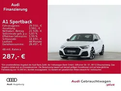 Gletscherweiß metallic Gebraucht 2023 Audi A1 Sportback S-Line Kleinwagen | 29.910 € (Fairer Preis)
