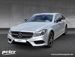 Iridiumsilber metallic Gebraucht 2018 Mercedes CLS250 Shooting Brake AMG Kombi | 24.420 € (Superpreis)