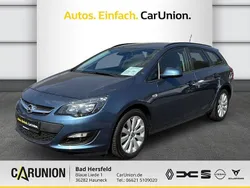 Blaumetallic Gebraucht 2015 Opel Astra Edition Kombi | 9.890 € (Teuer)