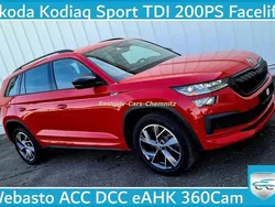 Velvet rot premium metal (metallic) Gebraucht 2022 Skoda Kodiaq SportLine SUV | 38.950 € (Fairer Preis)