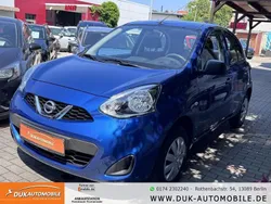 Blau Gebraucht 2015 Nissan Micra Visia Kleinwagen | 6.999 € (Fairer Preis)