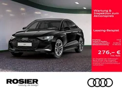 Schwarz / mythosschwarz Gebraucht 2025 Audi A3 Advanced Plus Limousine | 33.980 € (Fairer Preis)