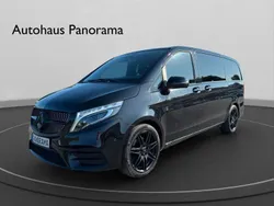 Obsidianschwarz metallic Gebraucht 2019 Mercedes V250 AMG Van / Kleinbus | 46.990 € (Guter Preis)