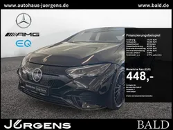 Obsidianschwarz metallic Gebraucht 2024 Mercedes EQE300 AMG Limousine | 47.550 € (Guter Preis)