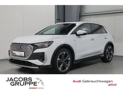 Weiß Gebraucht 2021 Audi Q4 e-tron S-Line SUV | 28.919 € (Etwas zu teuer)