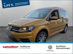 Sandstorm yellow metallic Gebraucht 2018 VW Caddy Trendline Van / Kleinbus | 17.980 € (Guter Preis)