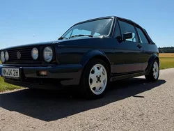 Blau Gebraucht 1991 VW Golf Cabriolet Cabrio | 10.500 €