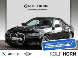 Schwarz Gebraucht 2021 BMW 420 Sport Line Cabrio | 38.380 € (Fairer Preis)
