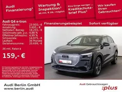 Mythosschwarz metallic Gebraucht 2022 Audi Q4 e-tron Basis SUV | 23.440 € (Guter Preis)