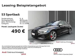 Mythosschwarz metallic Gebraucht 2023 Audi S3 Ambiente Limousine | 42.777 € (Fairer Preis)