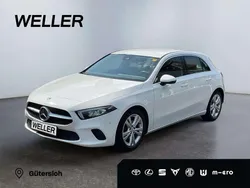 Weiss Gebraucht 2019 Mercedes A180 Progressive Limousine | 21.380 € (Fairer Preis)