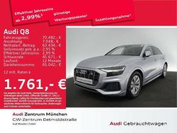 Florettsilber metallic Gebraucht 2022 Audi Q8 Ambiente SUV | 70.482 € (Teuer)