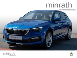 Raceblau metallic Gebraucht 2022 Skoda Scala Clever Kleinwagen | 24.990 € (Teuer)