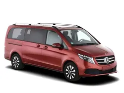 Rot Gebraucht 2024 Mercedes V220 Edition Van / Kleinbus | 69.911 €