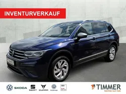 Atlantic blue metallic Gebraucht 2022 VW Tiguan Allspace Life SUV | 27.900 € (Guter Preis)
