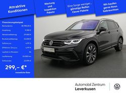 Schwarz Gebraucht 2022 VW Tiguan Allspace R-line SUV | 38.980 € (Fairer Preis)