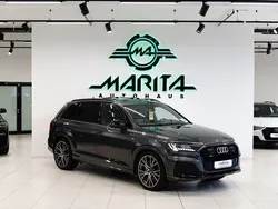 Mythosschwarz metallic Gebraucht 2020 Audi Q7 S-Line SUV | 69.949 € (Teuer)