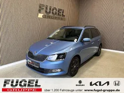 Denimblau metallic Gebraucht 2016 Skoda Fabia Style Kombi | 12.465 € (Fairer Preis)