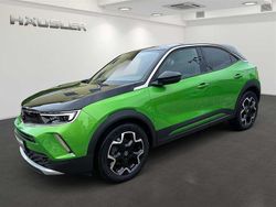 Matcha grün (metallic) Gebraucht 2021 Opel Mokka-e Ultimate SUV | 18.650 € (Etwas zu teuer)