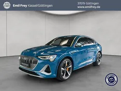 Antigua blue metallic Gebraucht 2020 Audi e-tron Sportback Sport SUV | 42.831 € (Superpreis)
