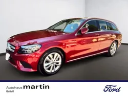 Rot Gebraucht 2020 Mercedes C180 Avantgarde Limousine | 25.890 € (Guter Preis)