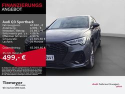 Grau Gebraucht 2022 Audi Q3 Sportback S-Line SUV | 40.860 €