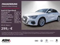 Weiß Gebraucht 2022 Audi A3 Sportback Limousine | 25.530 € (Guter Preis)