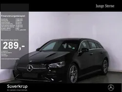 Schwarz Gebraucht 2024 Mercedes CLA200 AMG Limousine | 36.420 € (Fairer Preis)