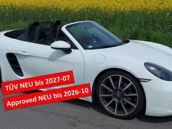 Weiß Gebraucht 2016 Porsche 718 Boxster Chrono Cabrio | 53.390 € (Etwas zu teuer)