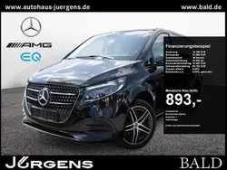 Obsidianschwarz metallic Gebraucht 2024 Mercedes V300 Avantgarde Van / Kleinbus | 78.490 €