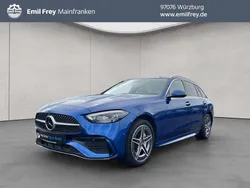 Blau Gebraucht 2022 Mercedes C300e AMG Kombi | 34.800 € (Guter Preis)