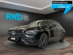 Schwarz Gebraucht 2024 Mercedes CLA250e Shooting Brake AMG Kombi | 35.370 € (Fairer Preis)